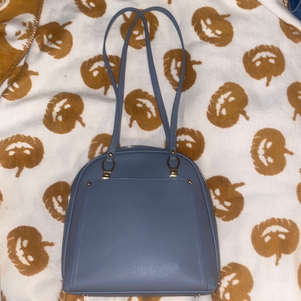 blue purse/backpack